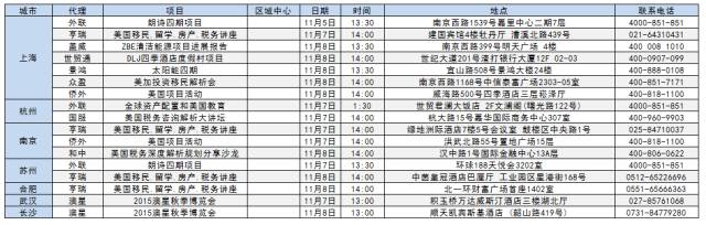 移民说明会