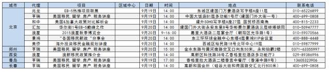 移民讲座