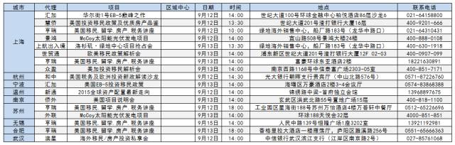 移民说明会