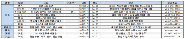 移民讲座
