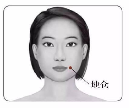 地仓穴——清泻胃火,治疗口腔溃疡疗效好!